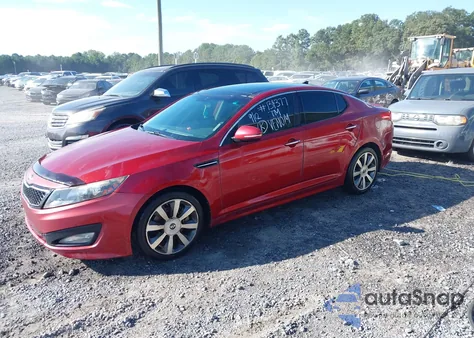 2013 Kia Optima Sx из США, поврежденный, VIN 5XXGR4A69DG134377